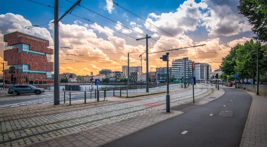 Belangrijkste zakelijke wijken in Antwerpen voor start-ups