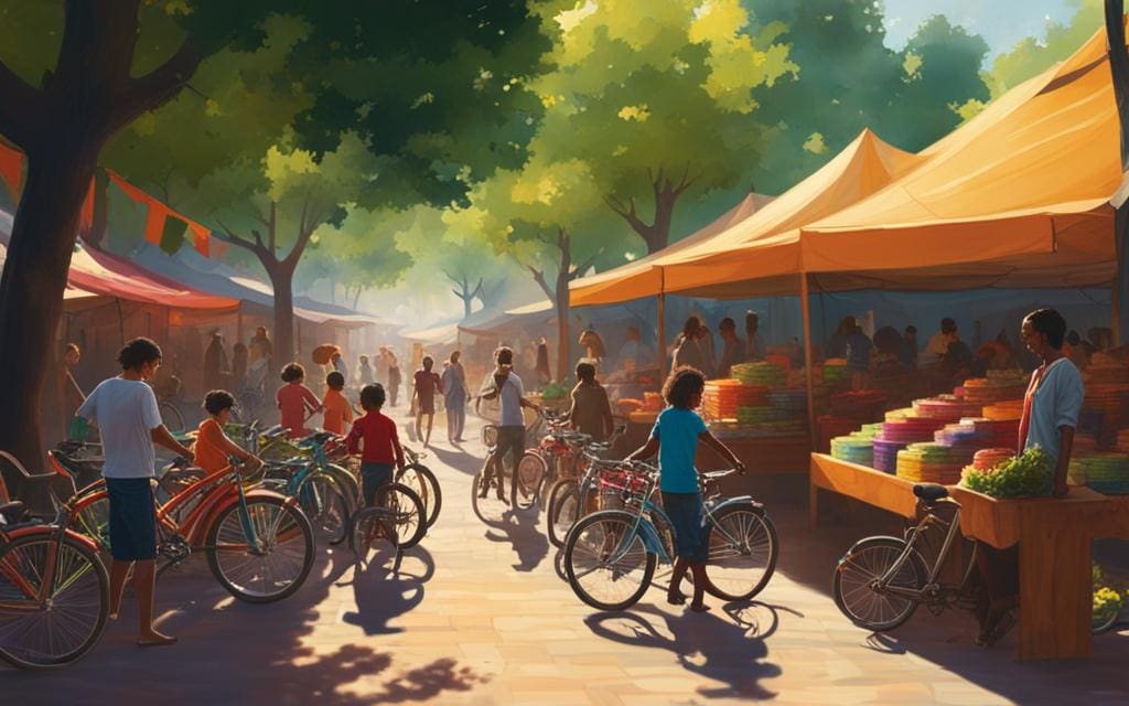 tweedehands fietsenmarkt