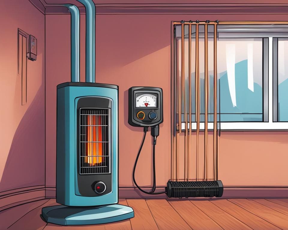 Elektrische verwarming kosten per uur