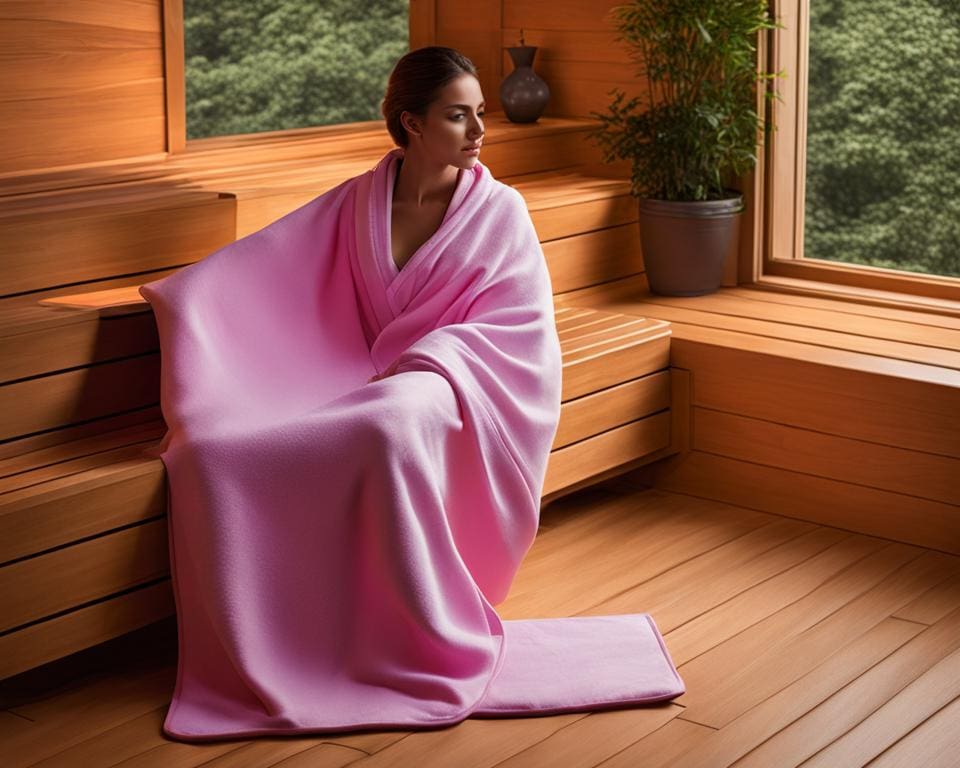 Verlichting van spierpijn met een Infrarood Sauna Deken