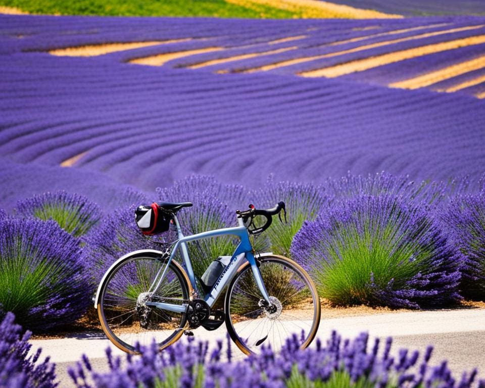 Neem een fietstocht door de Provence