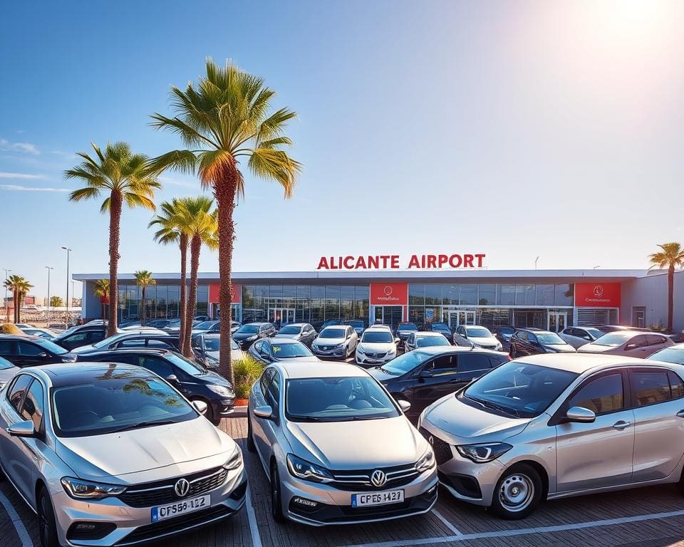 Autohuur op Alicante luchthaven