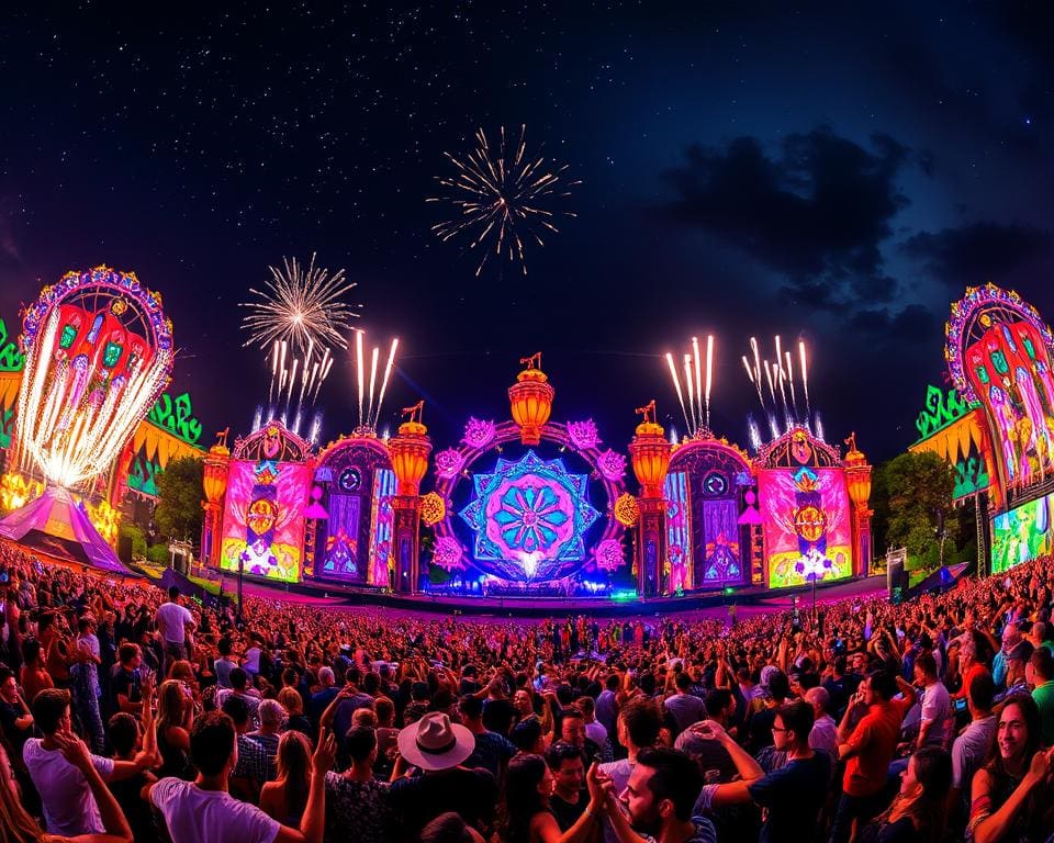 Festival Tomorrowland Boom: Wereldberoemd festival vol muziek en magie