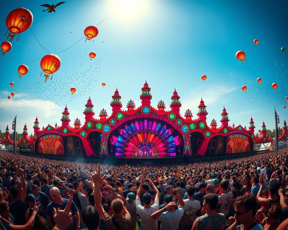 Festival Tomorrowland Boom: Wereldberoemd festival vol muziek en magie