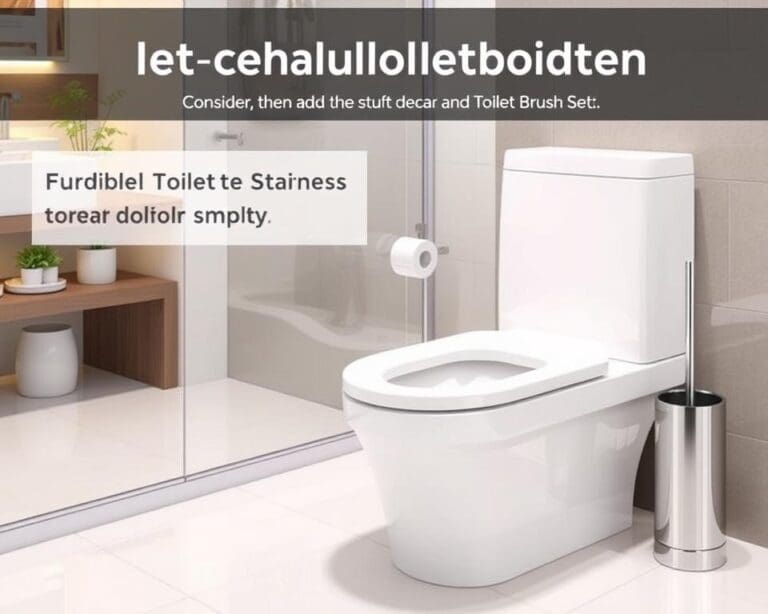 Toiletborstels voor een hygiënische badkamer