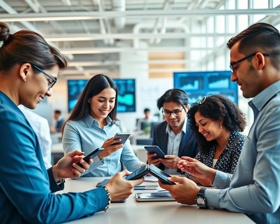 Zakelijk gebruik van mobiele communicatie