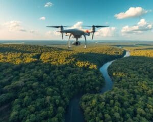 Hoe helpen drones bij het monitoren van natuurgebieden?