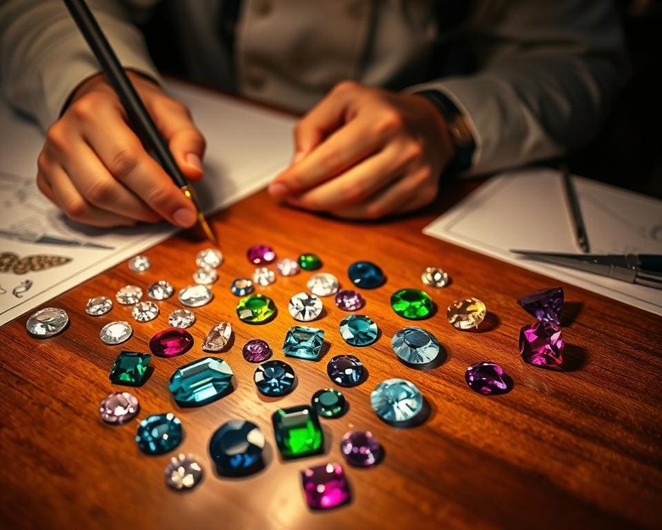 Juwelier: Hoe selecteer je edelstenen voor unieke ontwerpen?