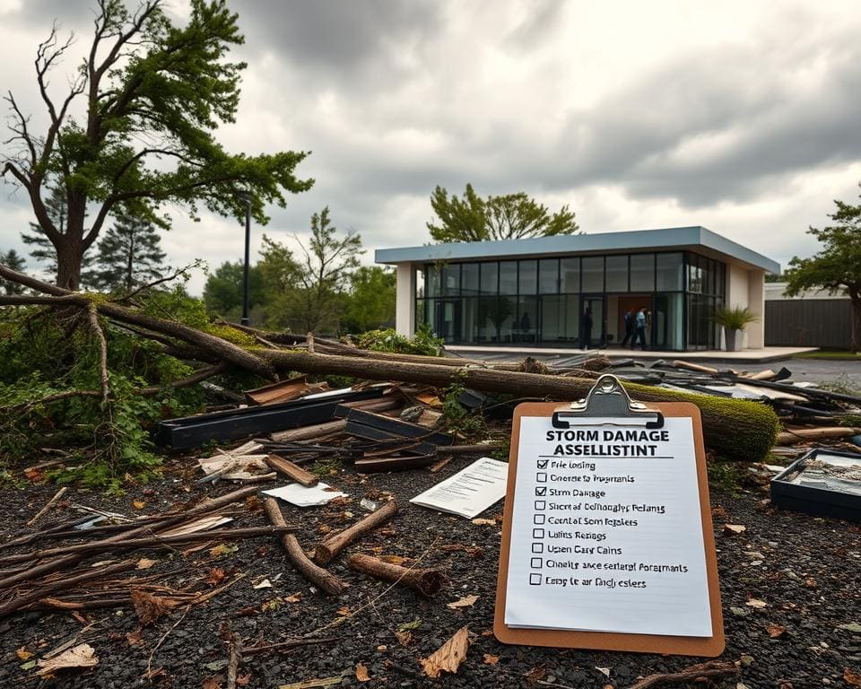 hoe werkt een schadeverzekeraar bij stormschade