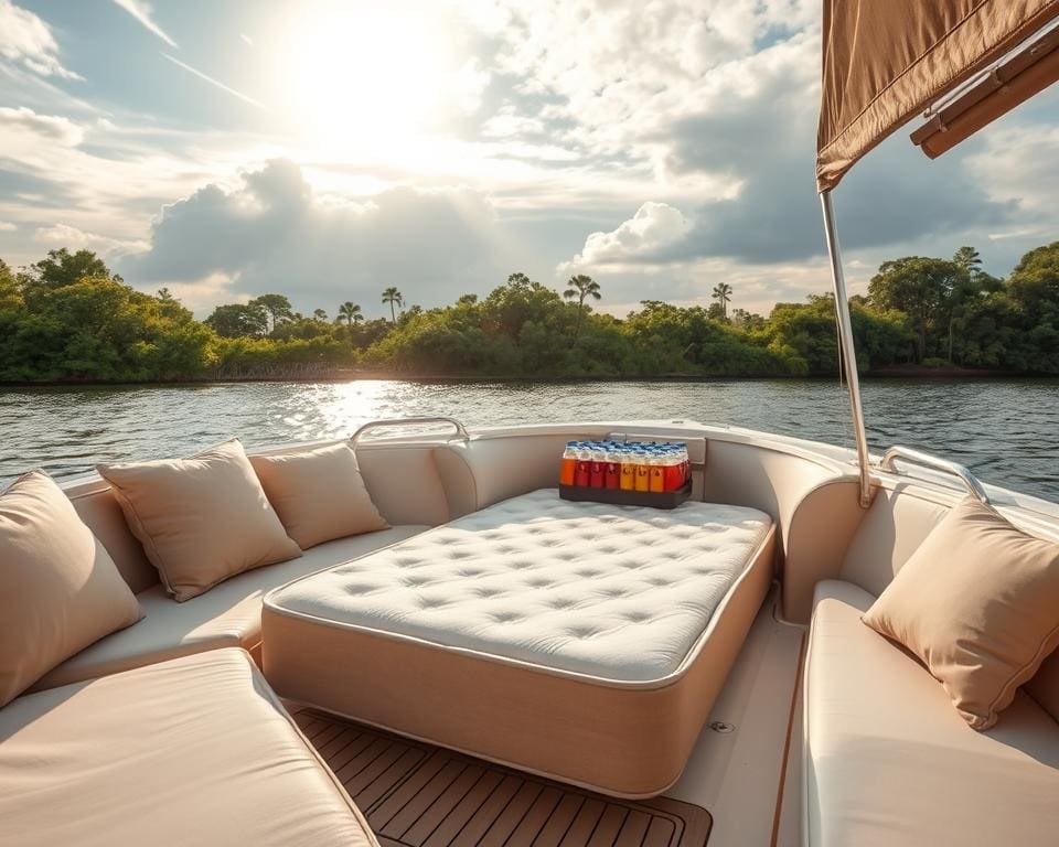 Hoe houd je je matras fris tijdens een boottrip?