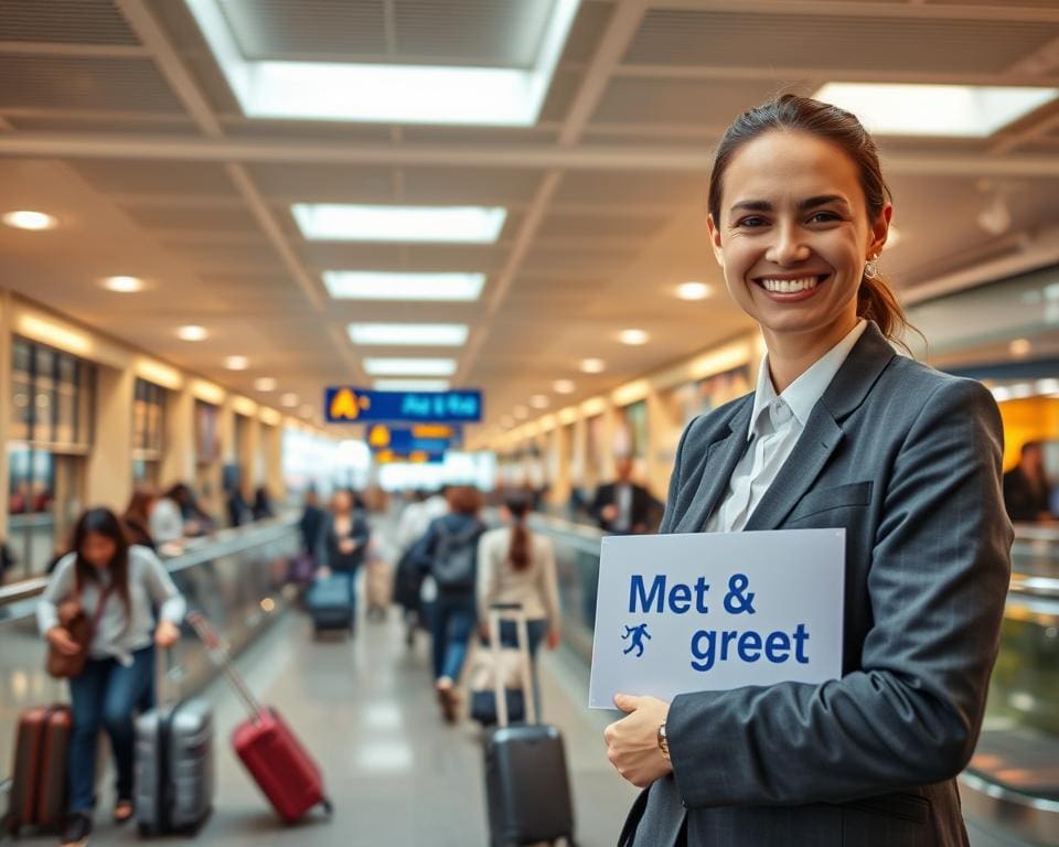 Hoe werkt de Meet & Greet service op Schiphol?