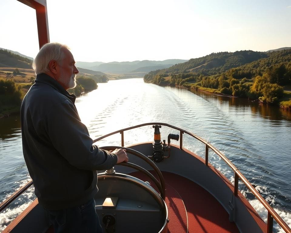 Hoe werkt een scheepskapitein in de binnenvaart?