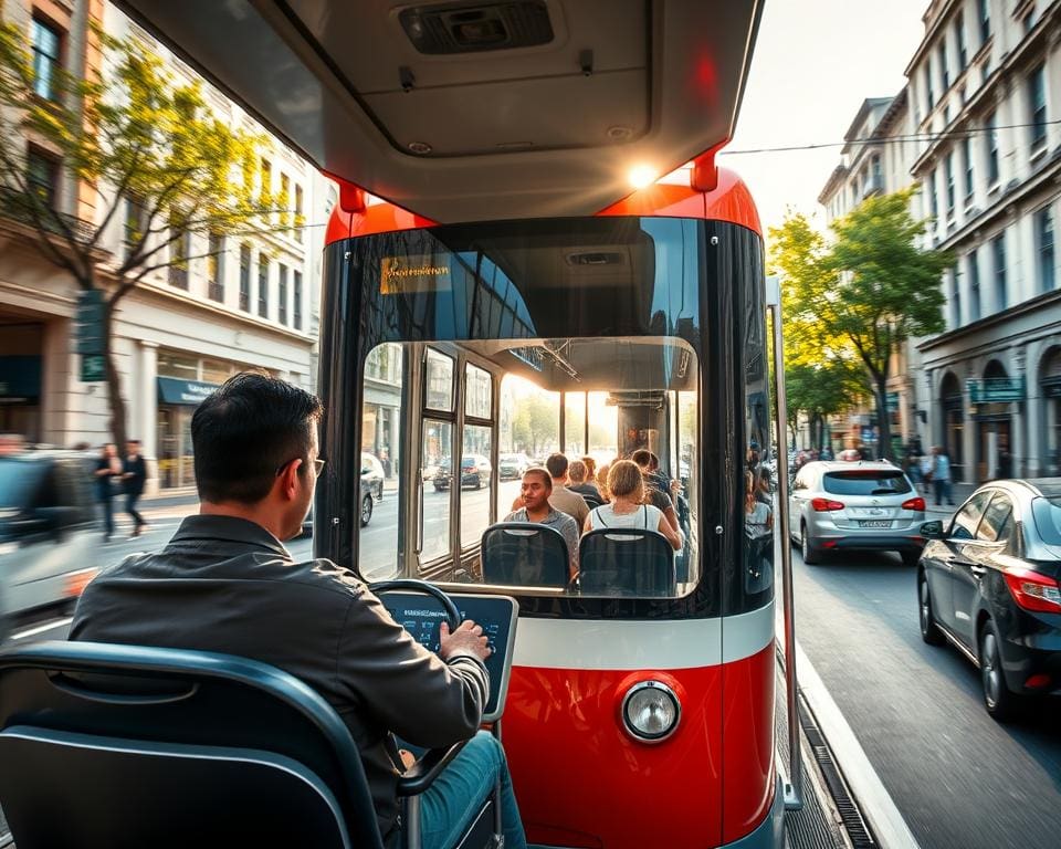 Hoe werkt een trambestuurder in de stad?
