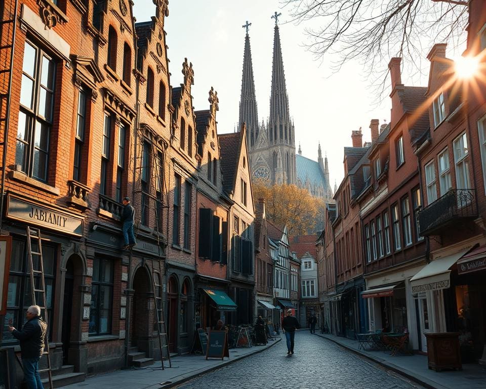 Vlaamse erfgoedwijken renoveren