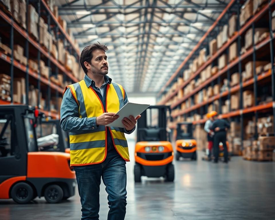 Wat doet een logistiek coördinator op de vloer?