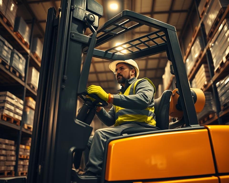 Wat zijn de taken van een heftruckchauffeur?