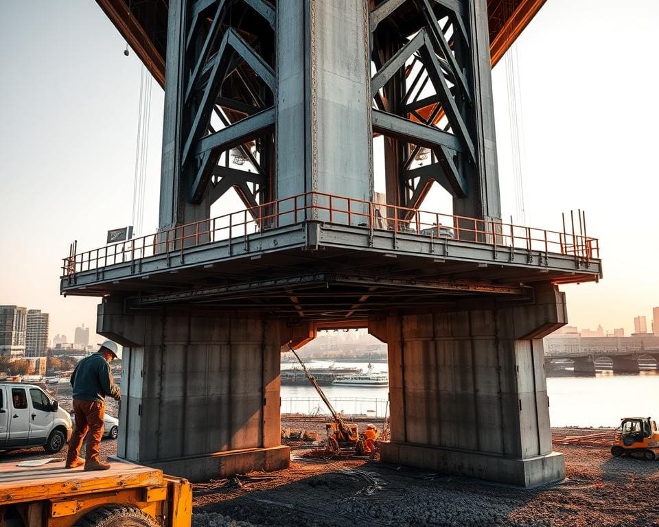 brugfundering verstevigen