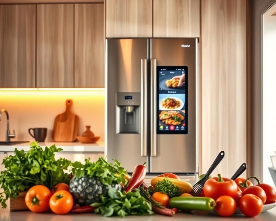slimme koelkast en recepten apps