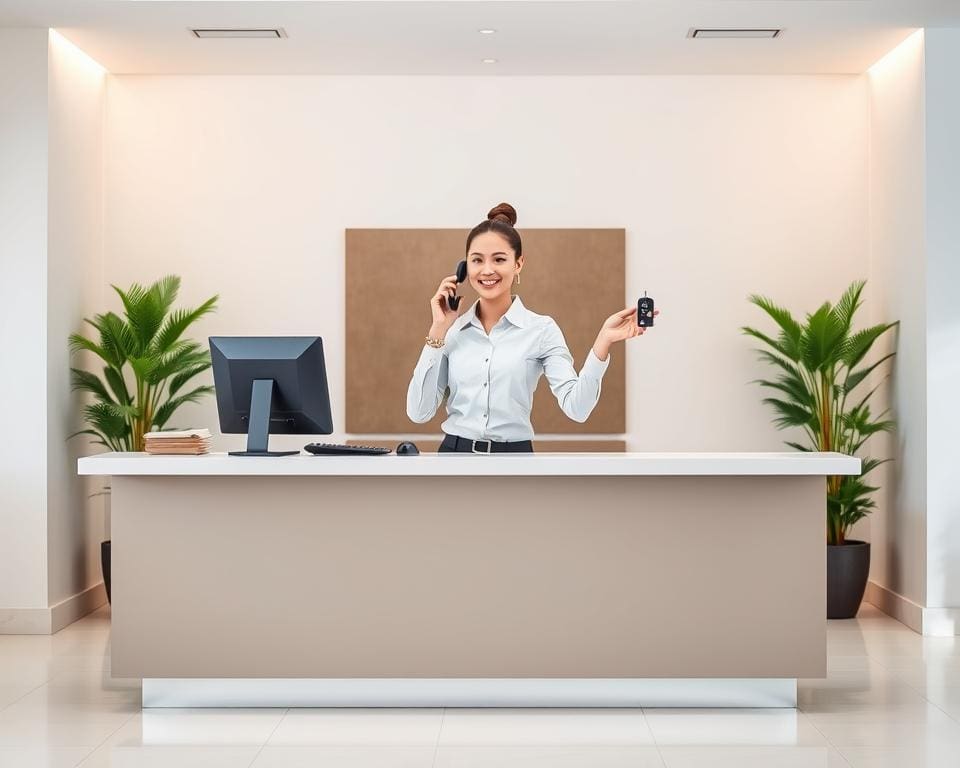 vaardigheden receptionist