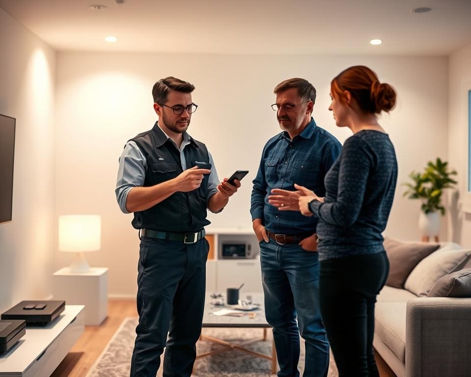 Hoe helpt The Cable Guy bij smart home installatie?