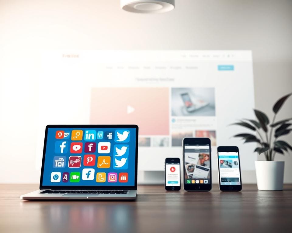 Hoe koppel je social media visueel op je site?