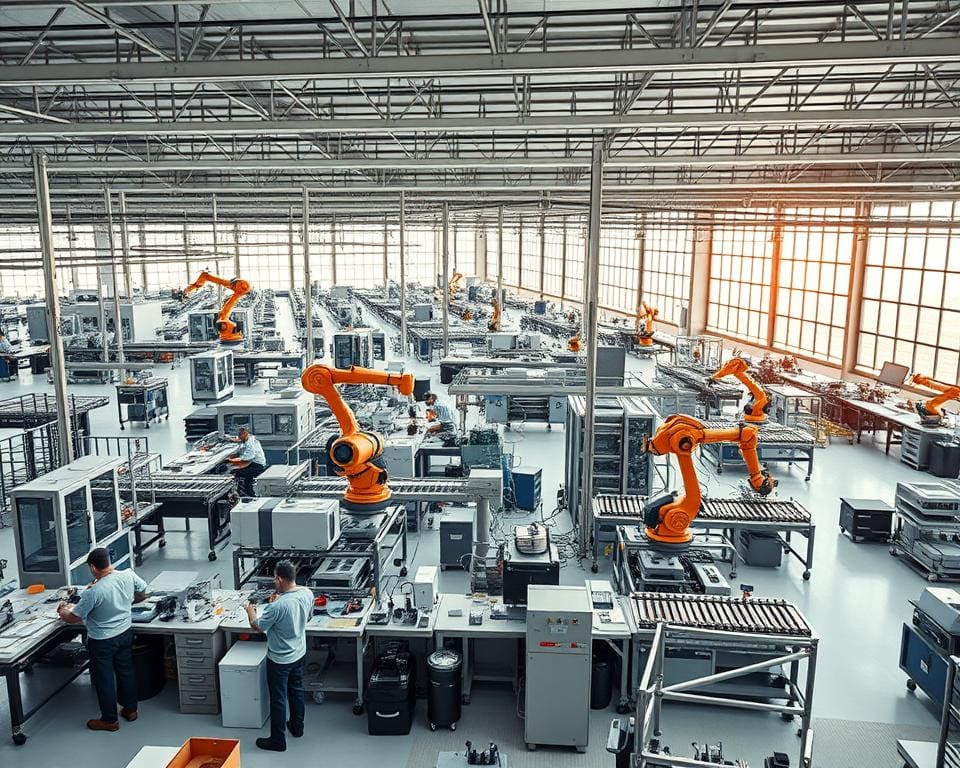 Hoe werk je efficiënt in een industriële productieomgeving?