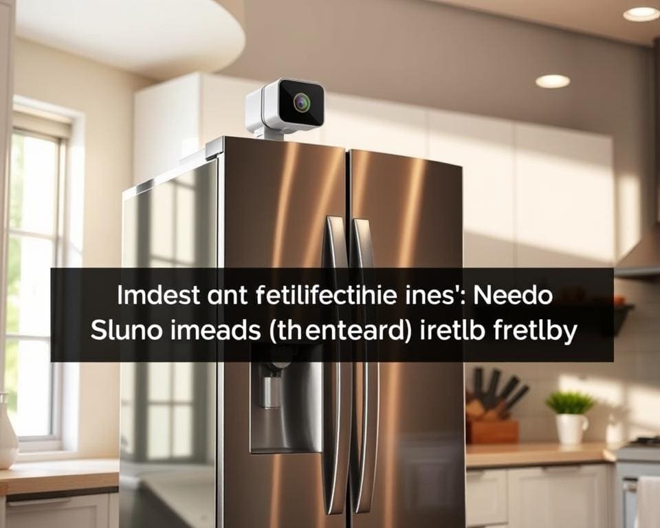 Hoe werkt een slimme koelkast met camera?