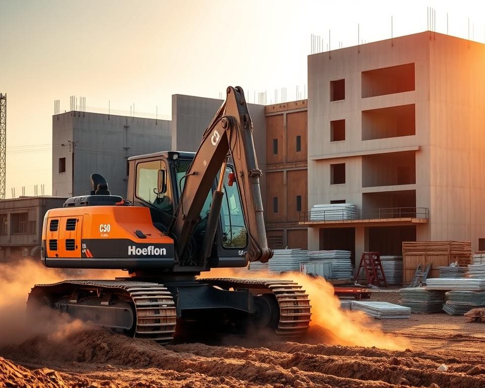 Waarom een Hoeflon C30 huren voor zware projecten?