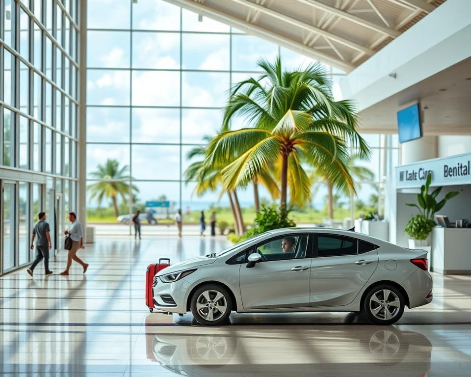 autoverhuur vliegveld Bonaire