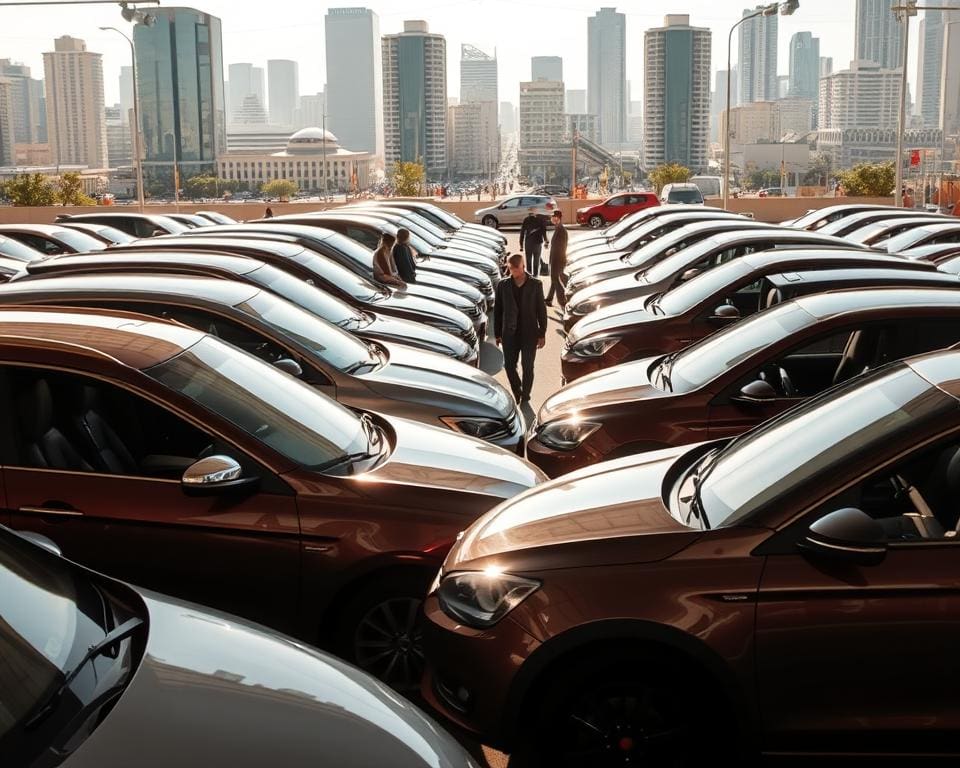 marktfactoren in de autoverkoopmarkt