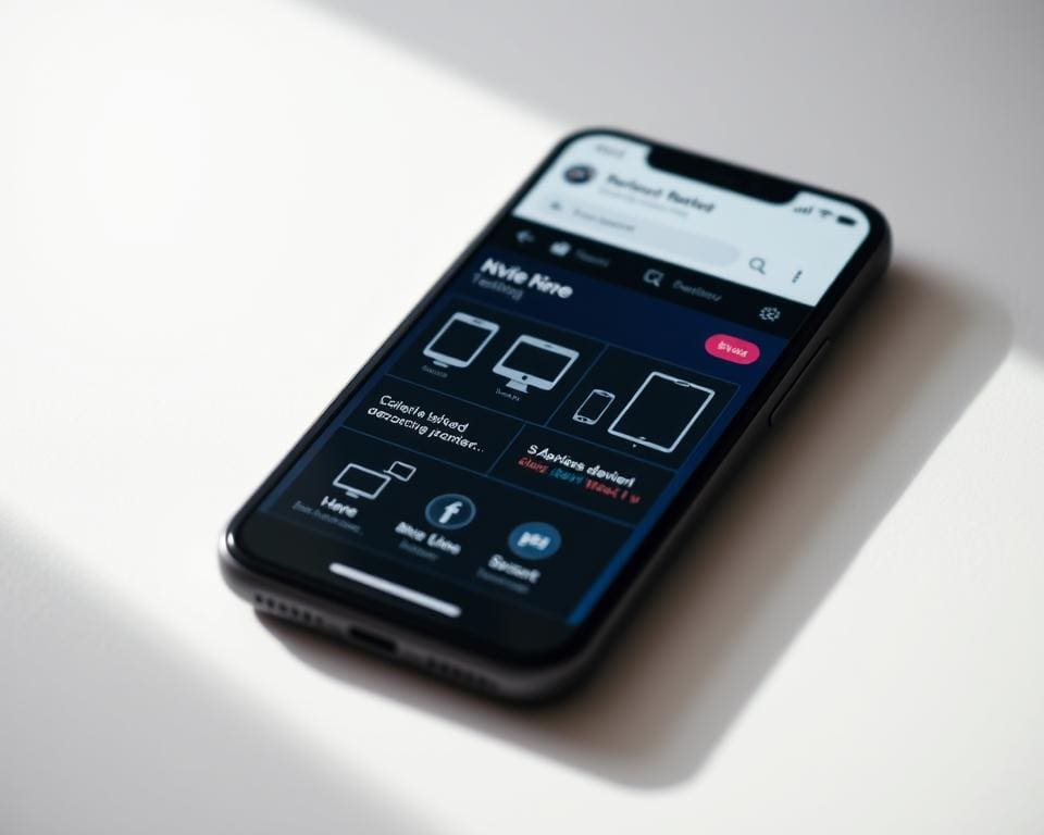 mobiele webtest