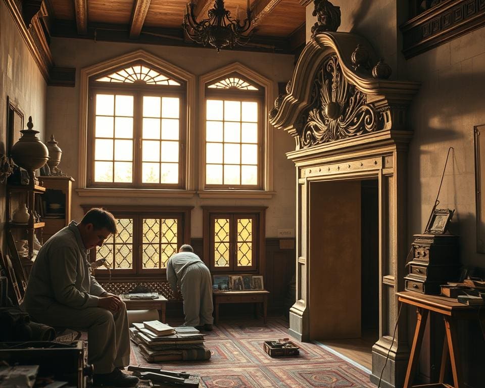 traditionele technieken restauratie