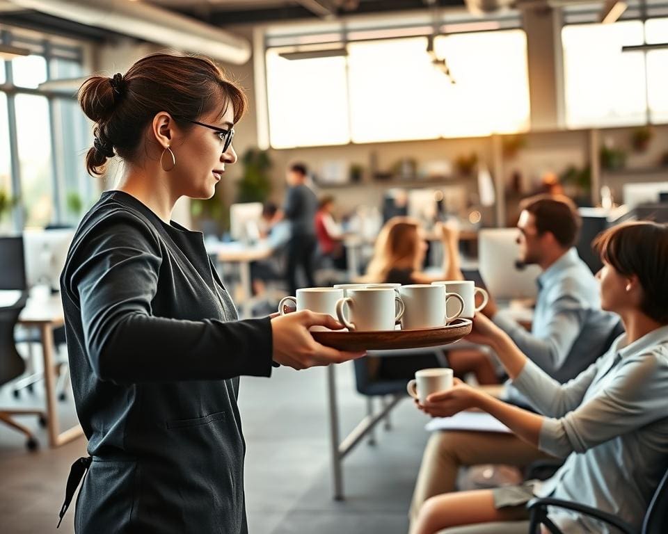 Hoe laat je koffie bezorgen op de werkvloer?