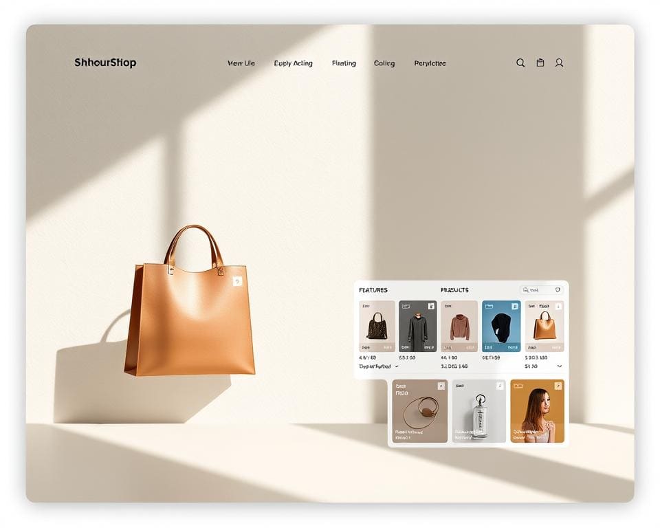 Shopify webshop design
