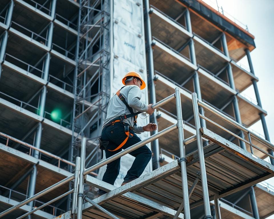Veilig werken op hoogte in de bouw