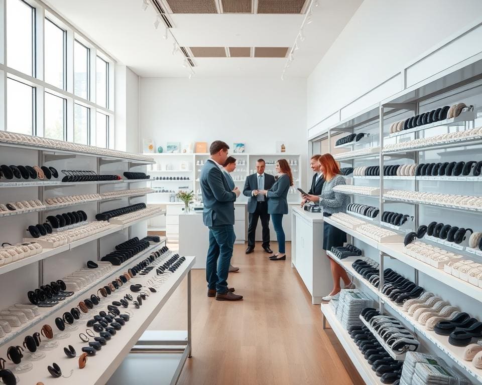 Waar vind je hoortoestellen groothandel met snelle levering?