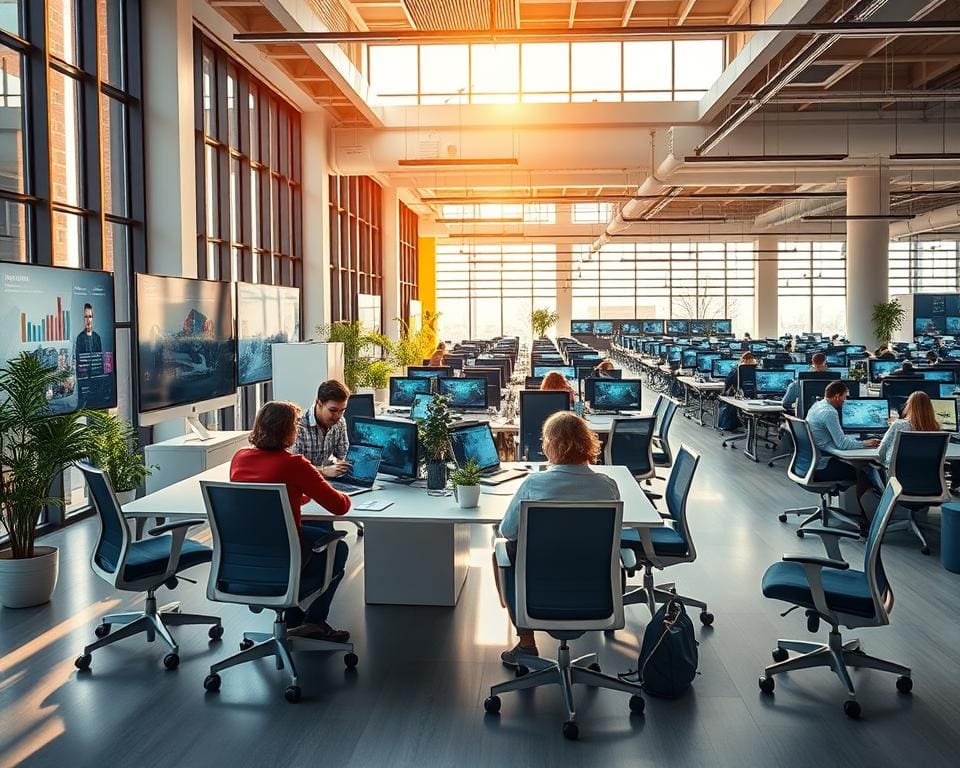 Werken met data in moderne kantoren