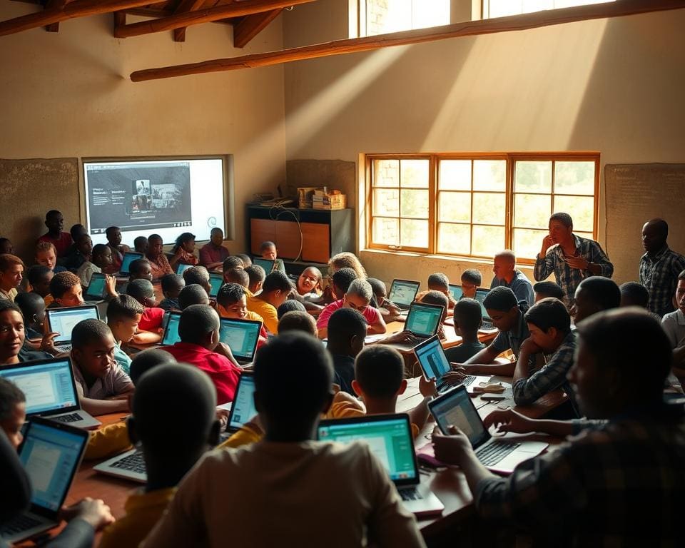 Hoe verandert IT het onderwijs in ontwikkelingslanden?