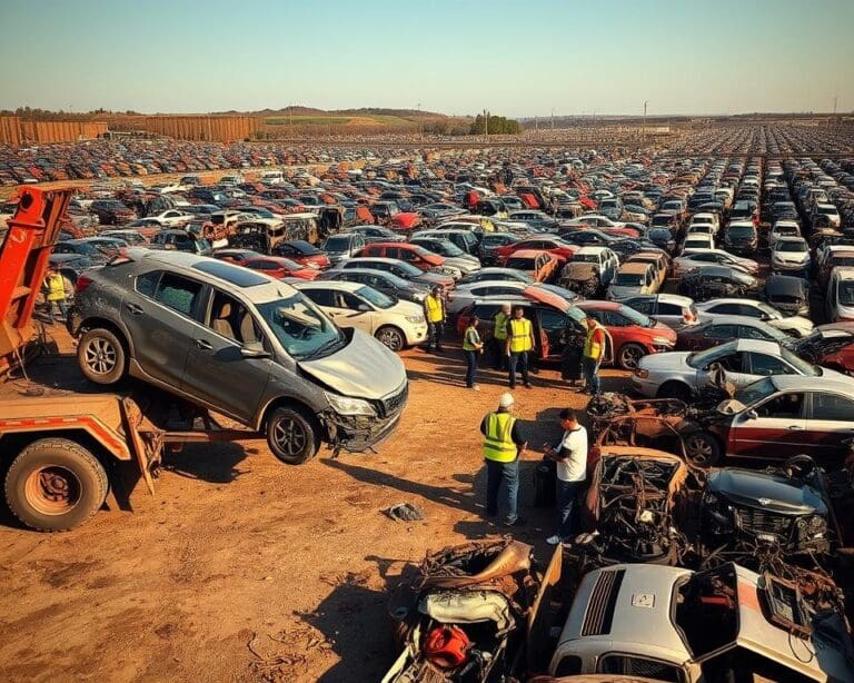 Hoe werkt een auto-inname bij Autosloop Barneveld?