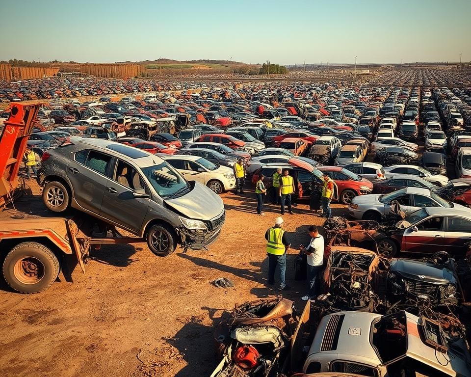 Hoe werkt een auto-inname bij Autosloop Barneveld?