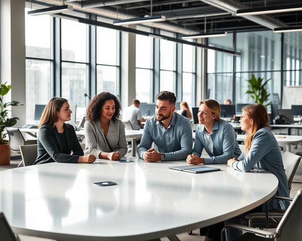 Wat zijn voordelen van een platte organisatiestructuur?