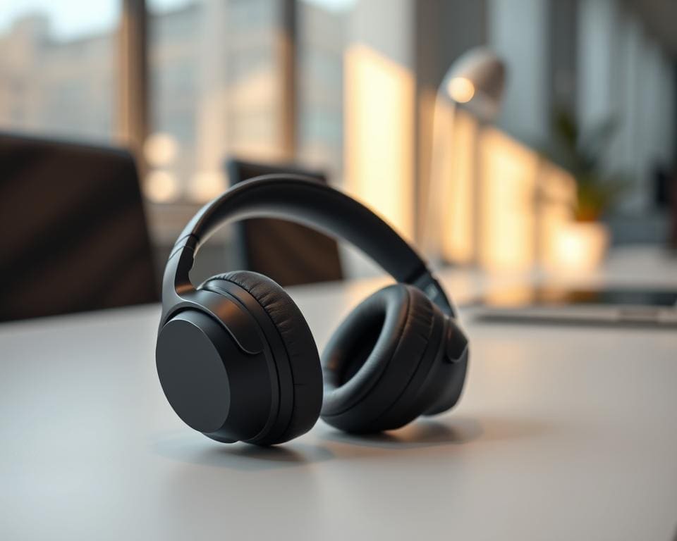 Wat maakt noise-cancelling koptelefoons ideaal voor bureaus?