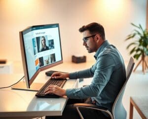 Webdesigner voor snelle, converterende website