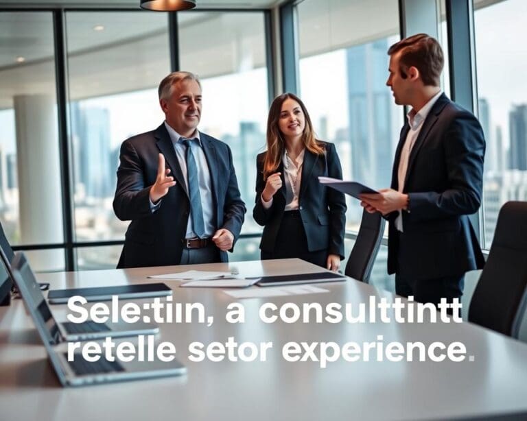 Hoe kies je een consultant die ervaring heeft in jouw sector?