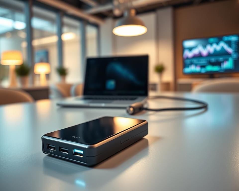 Hoe ondersteunt een draagbare SSD snelle werkprocessen?