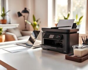 Waarom is een compacte printer handig voor thuiswerk?