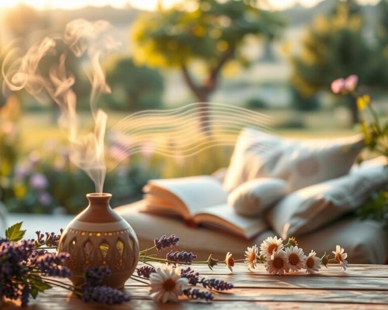 Hoe breng je rust via geur en geluid?