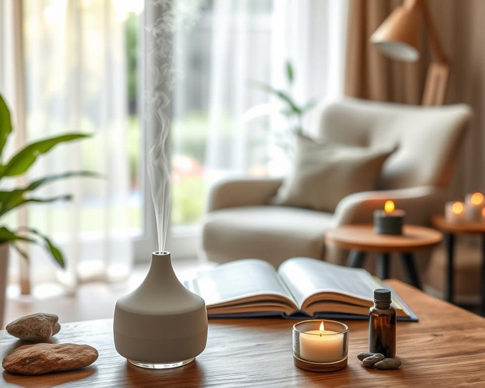 Hoe gebruik je geur om rust te verankeren?