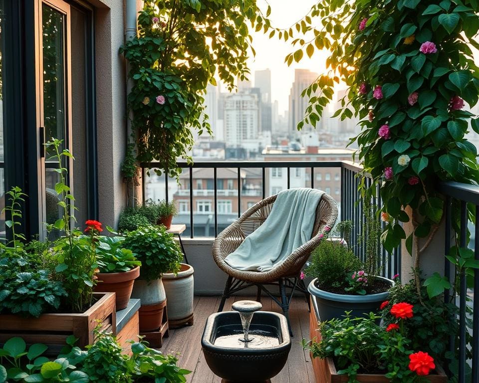 Op welke manier breng je natuur in kleine ruimtes?