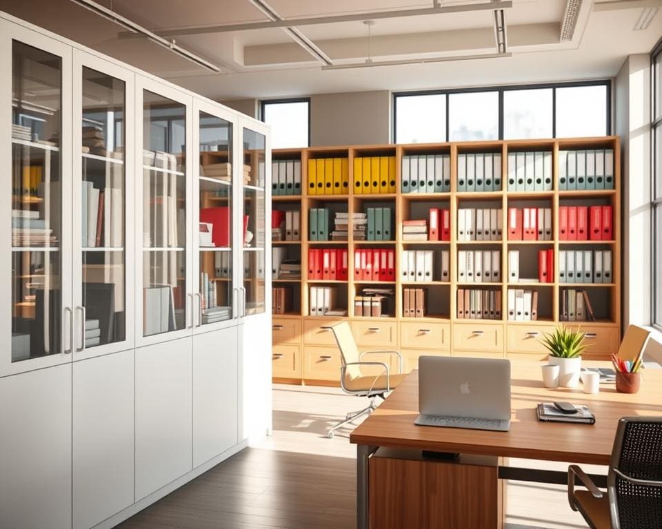 Opslag- en archiefkasten voor kantoren